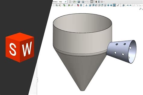 solidworks sheet metal rolled cylinder|solidworks conical sheet metal.